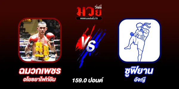 โปรแกรมมวยไทย วันเสาร์ที่ 9 พฤศจิกายน 2567