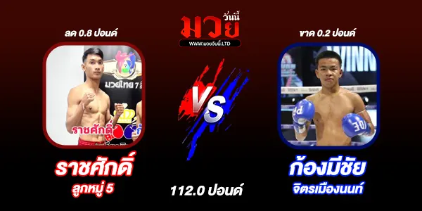 โปรแกรมมวยไทย วันอาทิตย์ที่ 9 กุมภาพันธ์ 2568