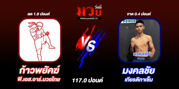 โปรแกรมมวยไทย วันเสาร์ที่ 29 มีนาคม 2568