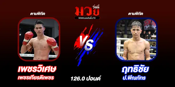 โปรแกรมมวยไทย วันอาทิตย์ที่ 27 เมษายน 2568
