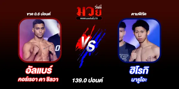โปรแกรมมวยไทย วันศุกร์ที่ 10 เมษายน 2568