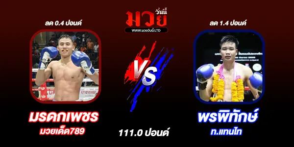 มวยวันนี้