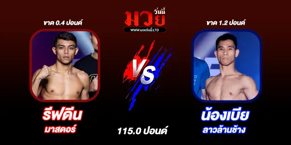 โปรแกรมมวยไทย วันศุกร์ที่ 9 พฤษภาคม 2568 