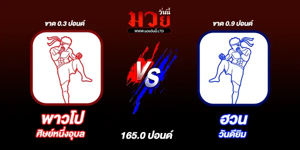 ผลมวย