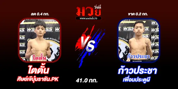 โปรแกรมมวยไทย วันศุกร์ที่ 27 มิถุนายน 2568 
