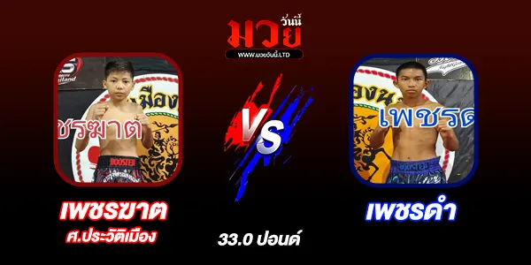 โปรแกรมมวยไทย วันศุกร์ที่ 20 มิถุนายน 2568 