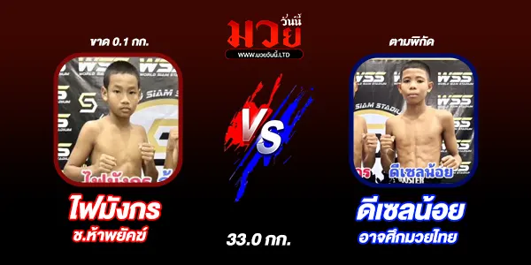 โปรแกรมมวยไทย วันศุกร์ที่ 27 มิถุนายน 2568 