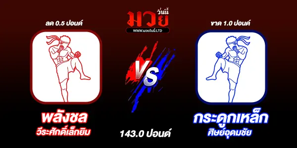 ผลมวย