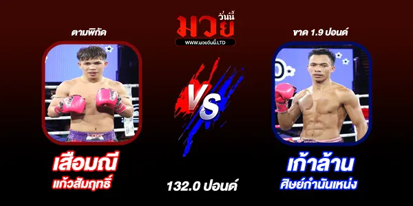 ผลมวย
