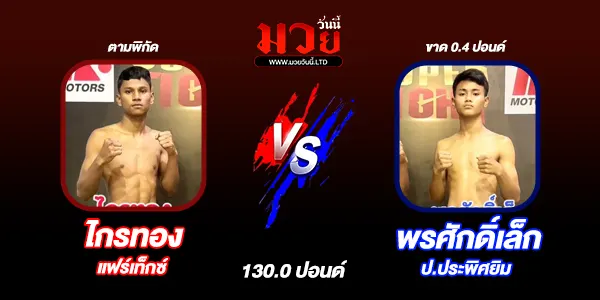 มวยวันนี้
