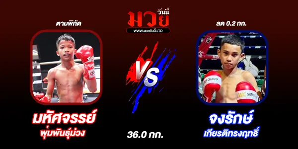 มวยวันนี้