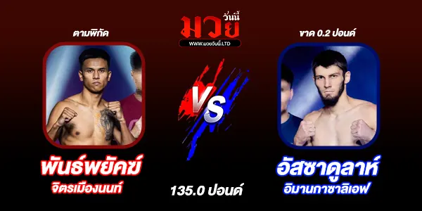 ผลมวย