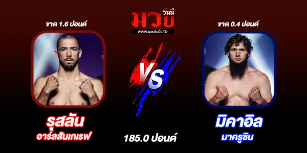 โปรแกรมมวยไทย วันศุกร์ที่ 8 สิงหาคม 2568 