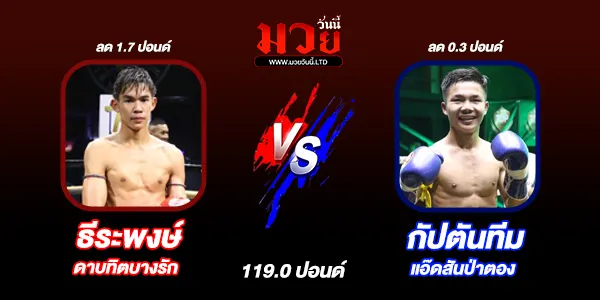 ผลมวย