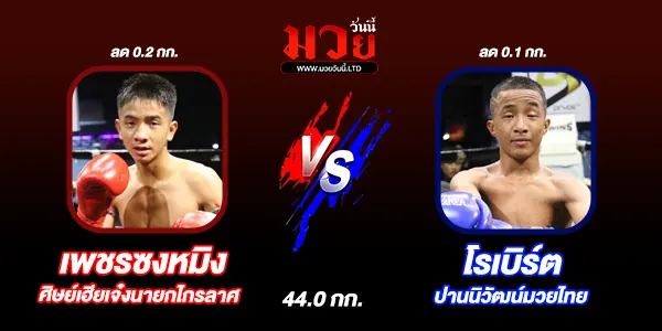 ผลมวย
