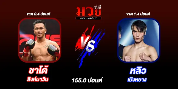 ผลมวย