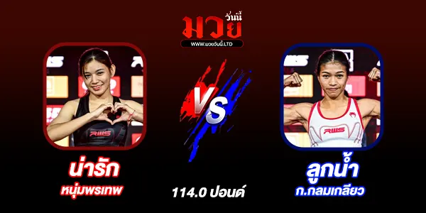 โปรแกรมมวยวันนี้