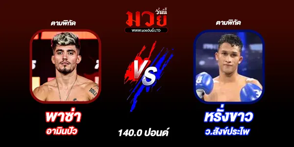ผลมวย