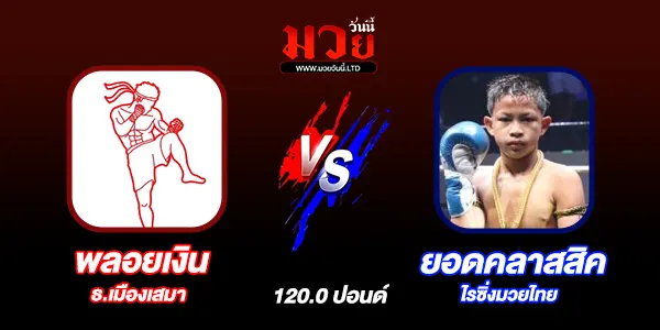 โปรแกรมมวยวันนี้