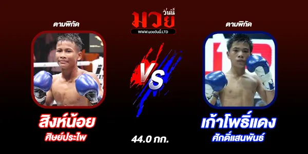 มวยวันนี้