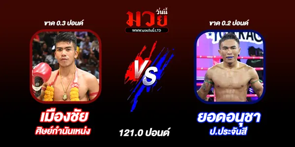 ผลมวย