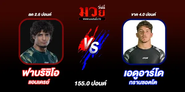 โปรแกรมมวยไทย วันเสาร์ที่ 4 ตุลาคม 2568 