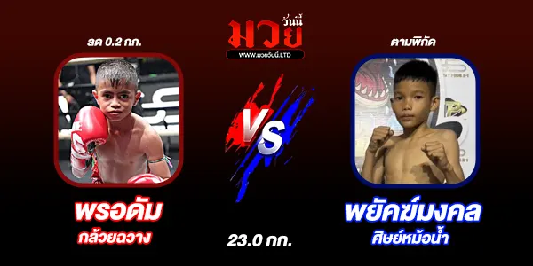 มวยวันนี้