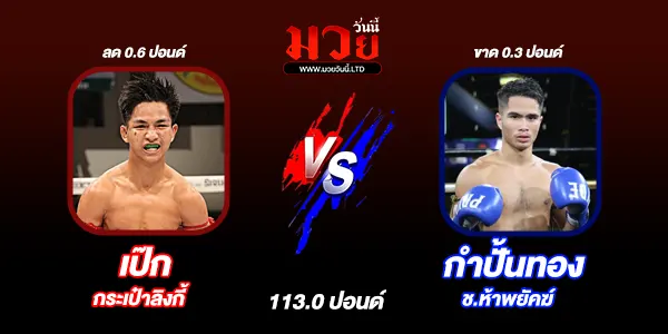 มวยวันนี้