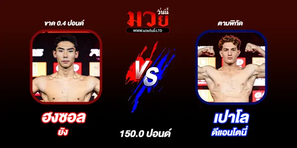 มวยวันนี้