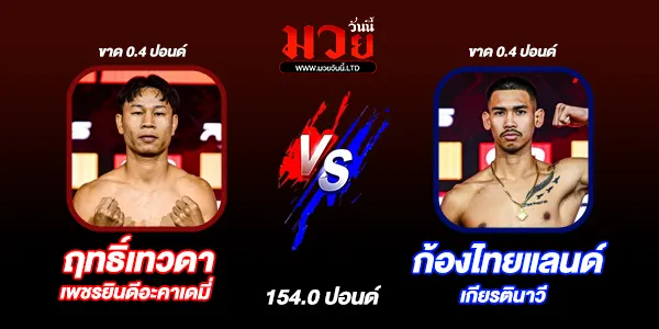 มวยวันนี้