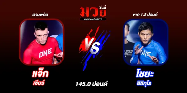 โปรแกรมมวยไทย วันศุกร์ที่ 12 ธันวาคม 2568