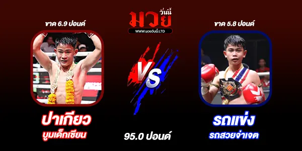 โปรแกรมมวยไทย วันพุธที่ 21 มกราคม 2569
