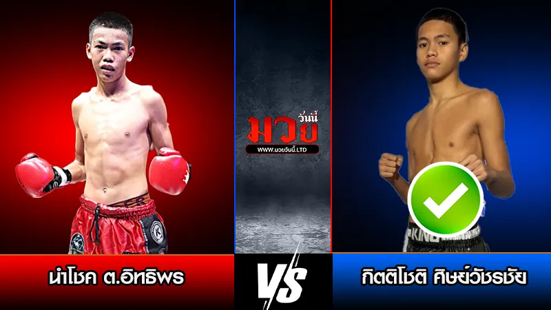 ทีเด็ดมวย ประจำวันจันทร์ที่ 26 มกราคม 2569