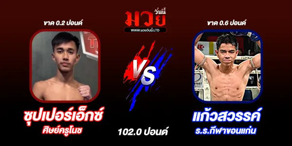 มวยวันนี้