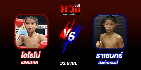 โปรแกรมมวยไทย วันศุกร์ที่ 27 กุมภาพันธ์ 2569