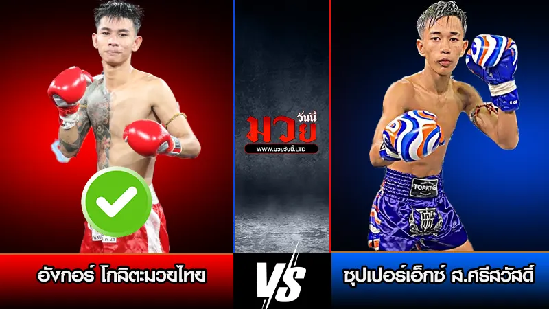 ทีเด็ดมวย ประจำวันอาทิตย์ที่ 5 เมษายน 2569