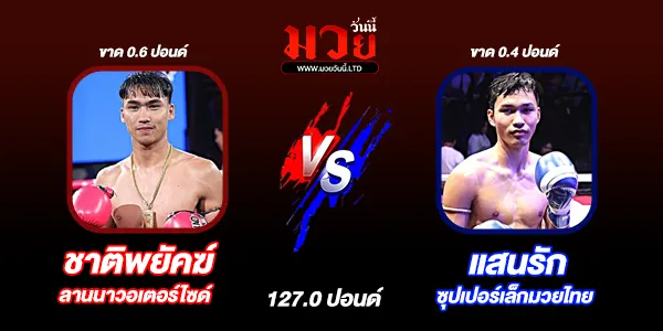 โปรแกรมมวยไทย วันเสาร์ที่ 18 เมษายน 2569 