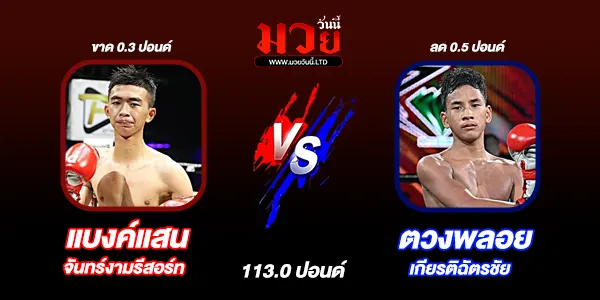 ศึกมวยมันส์สนั่นเมือง X ภ.หลักบุญ