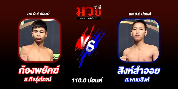 มวยวันนี้