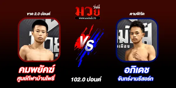 มวยวันนี้